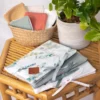 Protège carnet de santé bébé coton