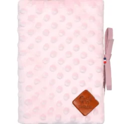 Protège-Carnet de Santé en Velours Minky : Confort et Élégance pour Votre Enfant