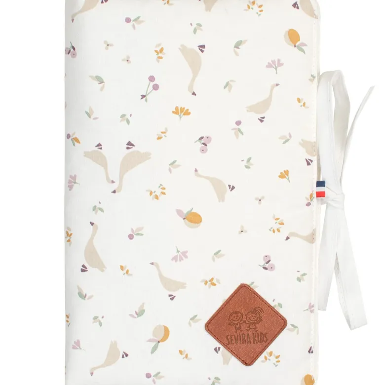 Protège carnet santé bébé coton