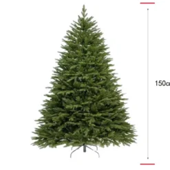 [prévente] sapin de noël artificiel réaliste 150 cm, 550 embouts