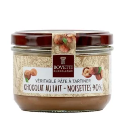 Pâte à tartiner au chocolat au lait noisettes sans huile de palme