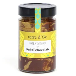 Pâte à tartiner chocolat Dubaï 200 g terre d'Oc