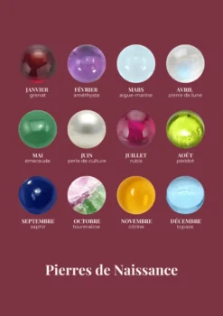 Puces pierres naissance - mars