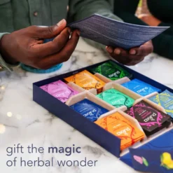 Pukka coffret - cadeau bonne fête, coffret thé 100% bio 45 sachets
