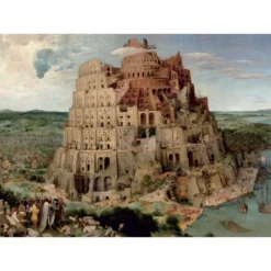 Puzzle - bruegel - la tour de babel