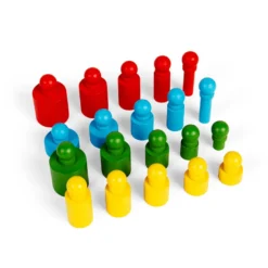 Puzzle de tri des blocs de chevilles
