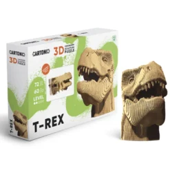 Puzzle 3D sculpture T-Rex