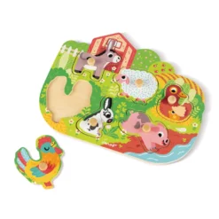 Puzzle en bois happy farm
