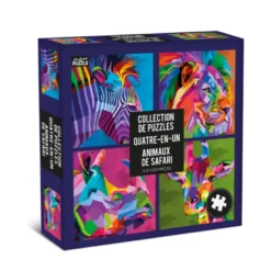 Puzzle 4 en 1 Savane