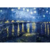 Puzzle Nuit étoilée sur le rhône