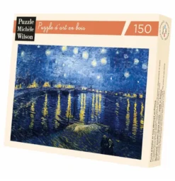 Puzzle Nuit étoilée sur le rhône