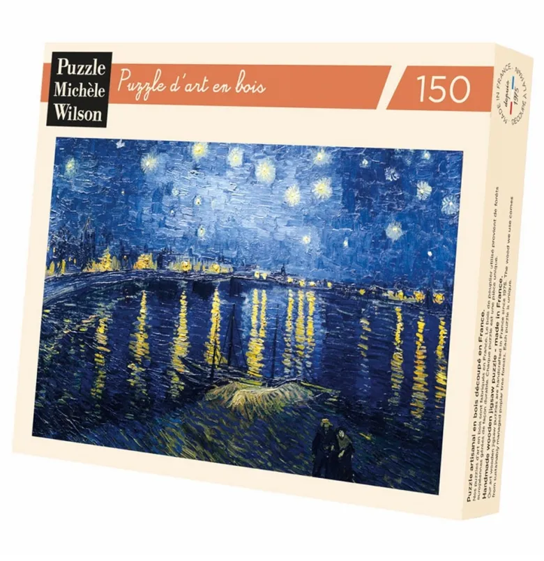 Puzzle Nuit étoilée sur le rhône