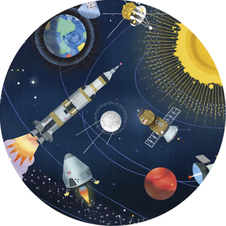 Puzzle observation espace