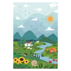 Puzzle 4 paysages 1000 pièces