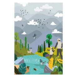 Puzzle 4 paysages 1000 pièces