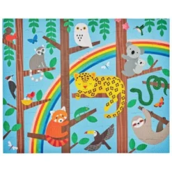 Puzzle 50 pièces double face - jungle
