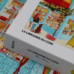 Puzzle 1000 pièces: la librairie du coin