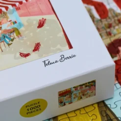 Puzzle 1000 pièces: la librairie du coin