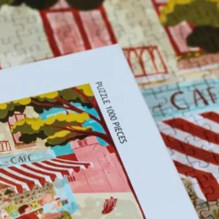 Puzzle 1000 pièces: la librairie du coin