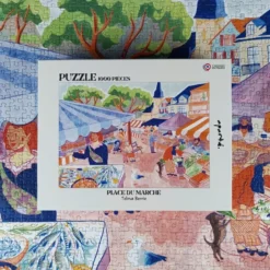 Puzzle 1000 pièces : place du marché