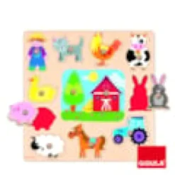 Puzzle 12 pièces premier âge ferme