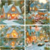Puzzle progressif la ville des lapins