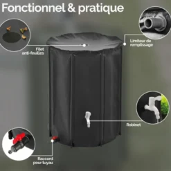 Récupérateur d'eau de pluie - 500 l