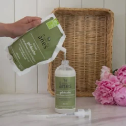 Recharge gel douche aloe vera au lait d'ânesse frais et bio