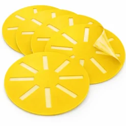 Recharges autocollantes x5 jaune 20 cm