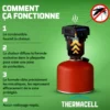 Recharges thermacell 48h pour backpacker – bouclier anti-moustiques