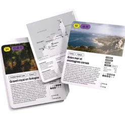 Recto Verso carte-méthode France à vélo