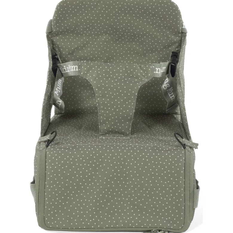 Réhausseur transportable à pois poppy mousse