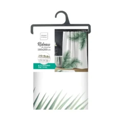 Rideau de douche havane