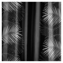 Rideau de douche 180x200 cm orbella noir
