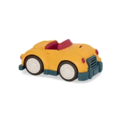 Roadster jaune en plastique