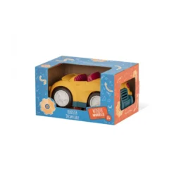 Roadster jaune en plastique