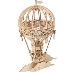 Rokrrobotime maquette 3d montgolfière