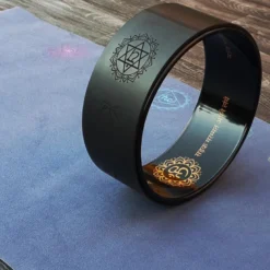 Roue de yoga & fitness éco-pu 7 chakras