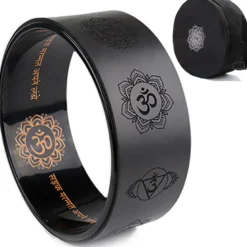Roue de yoga & fitness éco-pu 7 chakras