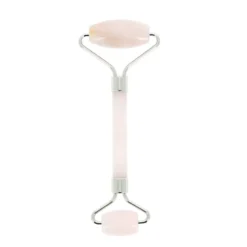 Rouleau de massage visage quartz rose