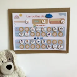 Routine du jour enfants