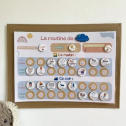 Routine du jour enfants