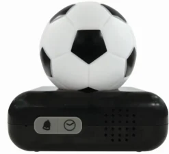 Réveil avec veilleuse ballon de football en 3d