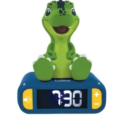 Réveil avec veilleuse dinosaure en 3d