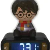 Réveil avec veilleuse harry potter en 3d