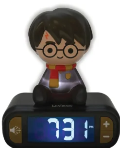 Réveil avec veilleuse harry potter en 3d