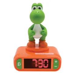 Réveil avec veilleuse yoshi en 3d
