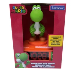 Réveil avec veilleuse yoshi en 3d