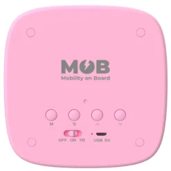 Réveil et veilleuse billy clock rose pour enfant - mob