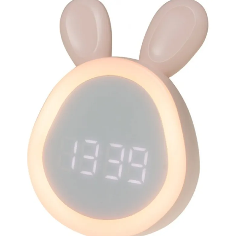 Réveil lapin rose